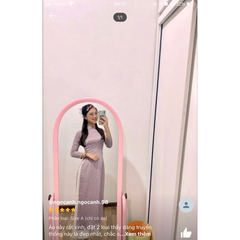 Pass áo dài thiết kế cao cấp