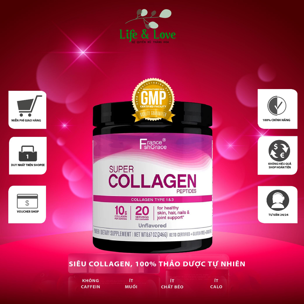 Bột colagen, TOKUDA.EIMI tin dùng, hàm lượng collagen cao, collagen hoàn toàn tự nhiên, hỗ trợ đẹp da, mượt tóc