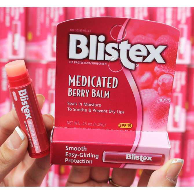Son Dưỡng Blistex Medicated Berry Balm SPF 15 4,25g