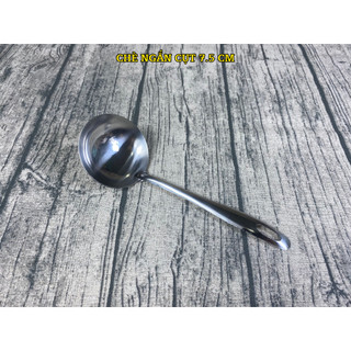 Muôi chè inox, muôi, chao , vá múc canh inox - Muôi lá inox số 7