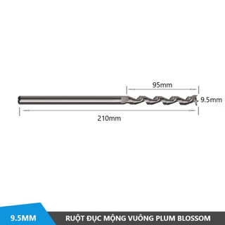 RUỘT MŨI ĐỤC MỘNG VUÔNG PLUM