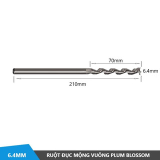 RUỘT MŨI ĐỤC MỘNG VUÔNG PLUM