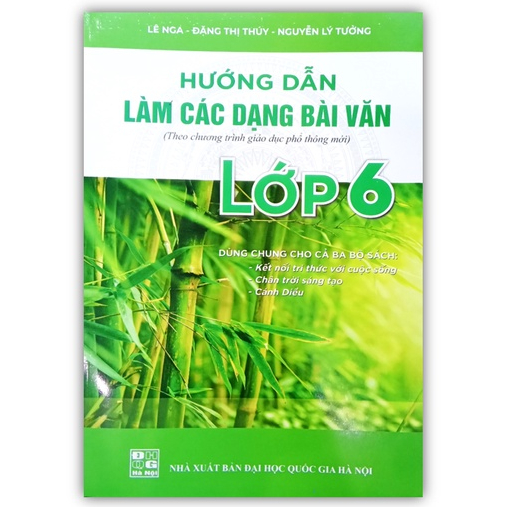 Sách - Hướng dẫn làm các dạng bài văn lớp 6
