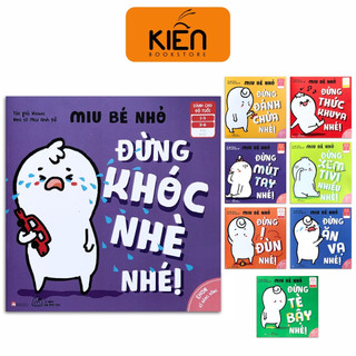 Sách - Ehon kĩ năng sống - Miu bé nhỏ (Bộ 8 quyển)