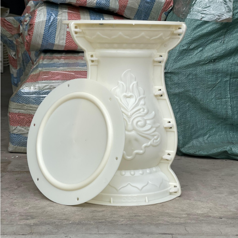 Combo Khuôn Đúc Đôn Tròn Cao 45 Và Tấm Xoay Tròn 60,Tấm Xoay Lục Giác 58,60,65,LG Chum 55