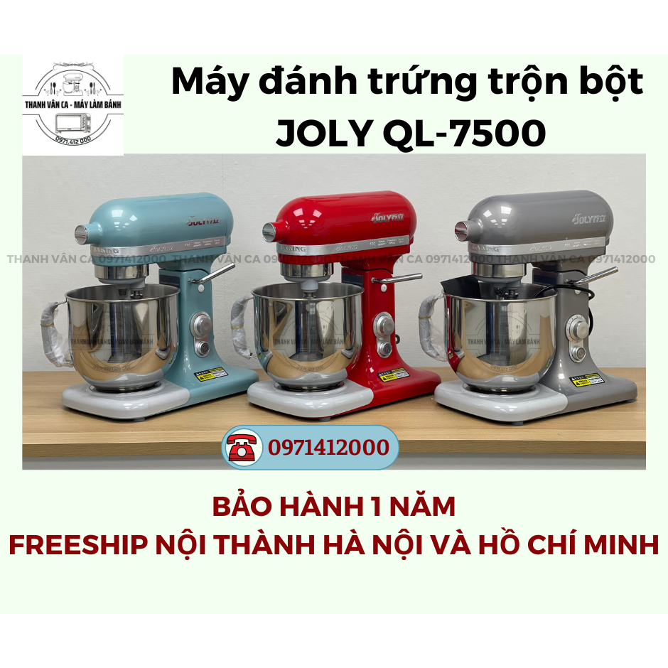 Máy đánh trứng trộn bột JOLY 7L model QL-7500