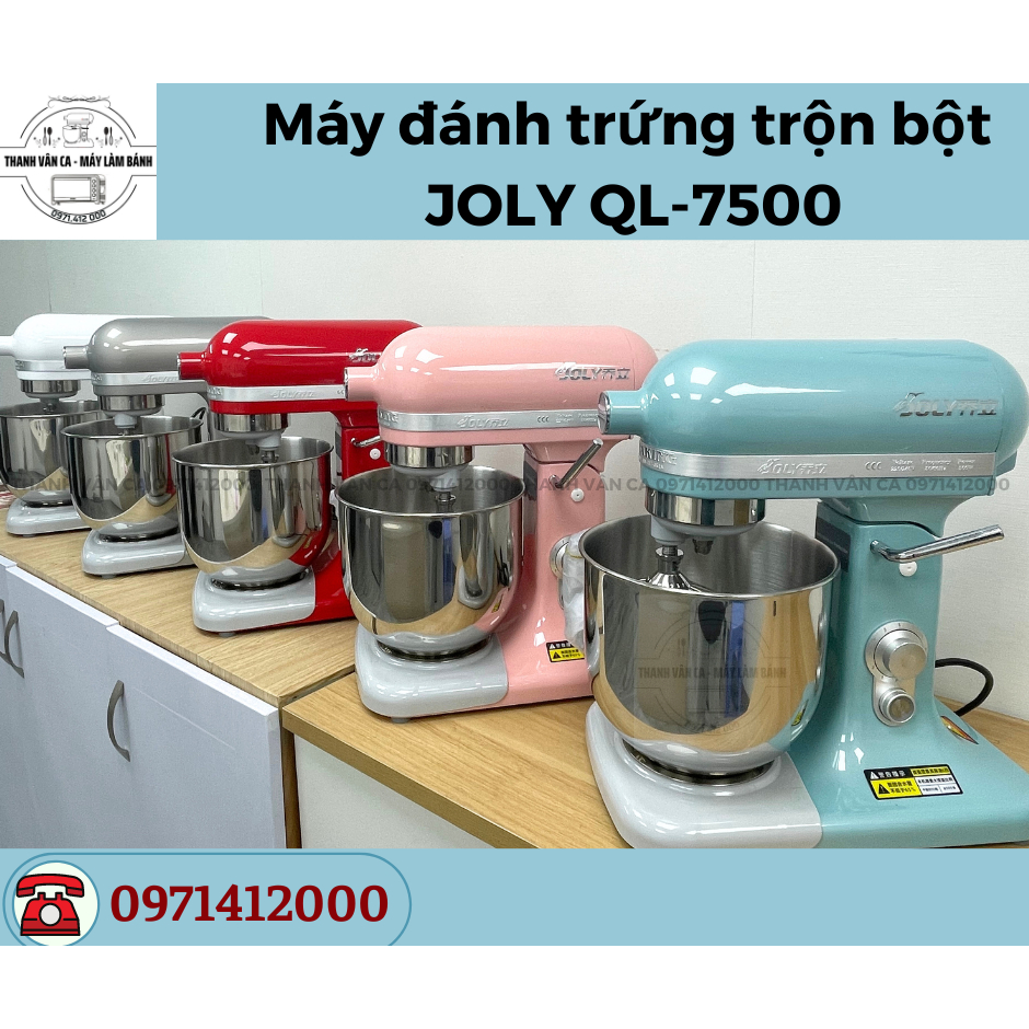 Máy đánh trứng trộn bột JOLY 7L model QL-7500