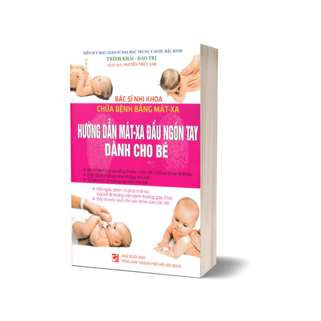 Sách - Hướng Dẫn Mát Xa Đầu Ngón Tay Dành Cho Bé