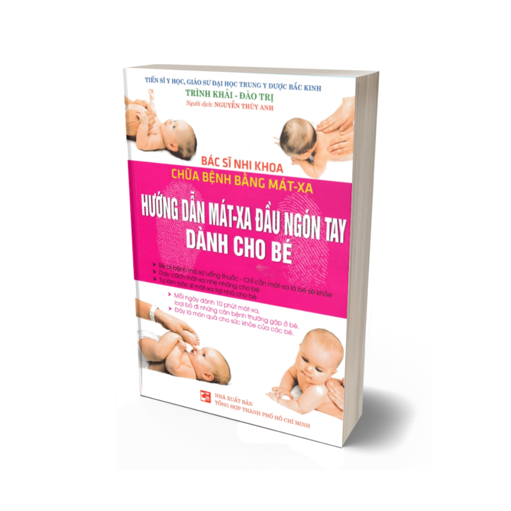 Sách - Hướng Dẫn Mát Xa Đầu Ngón Tay Dành Cho Bé