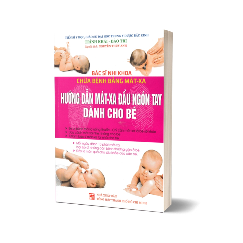 Sách - Hướng Dẫn Mát Xa Đầu Ngón Tay Dành Cho Bé