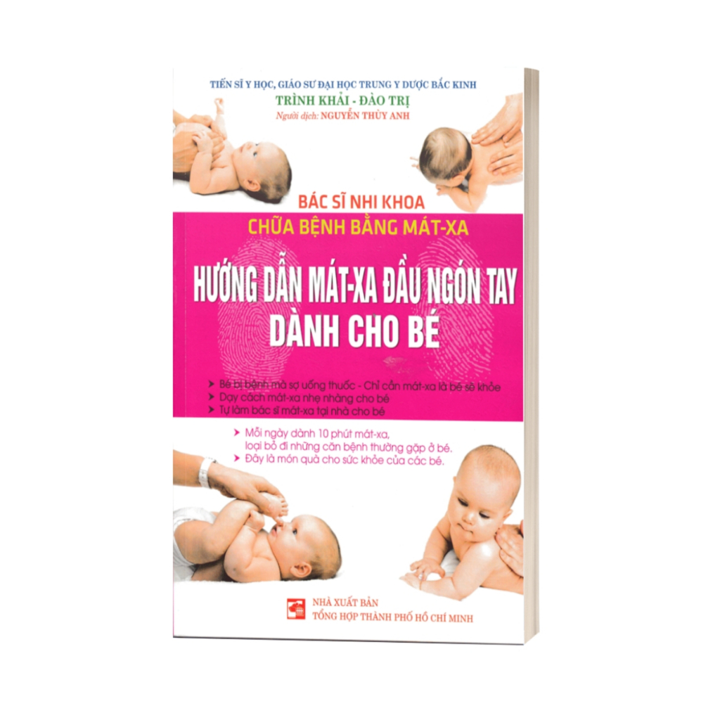 Sách - Hướng Dẫn Mát Xa Đầu Ngón Tay Dành Cho Bé