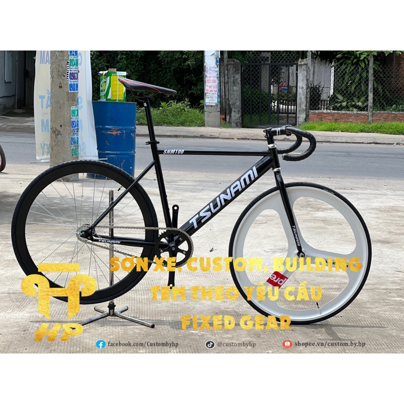 Fixed Gear CustomPaint M100 3Spoke