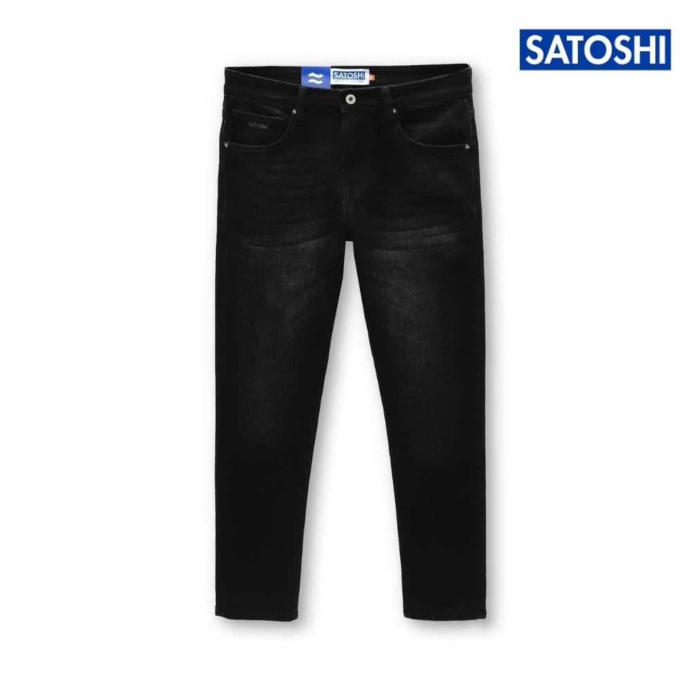 Quần Jean Nam Satoshi SAQJ71 Slimfit Xám Jedi đẹp năng động, trẻ trung