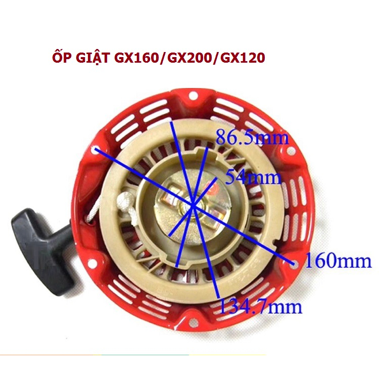 Ốp giật dùng cho máy Honda GX160 GX120, GX140, GX200, GX270, GX340 GX390 GX420 GX460