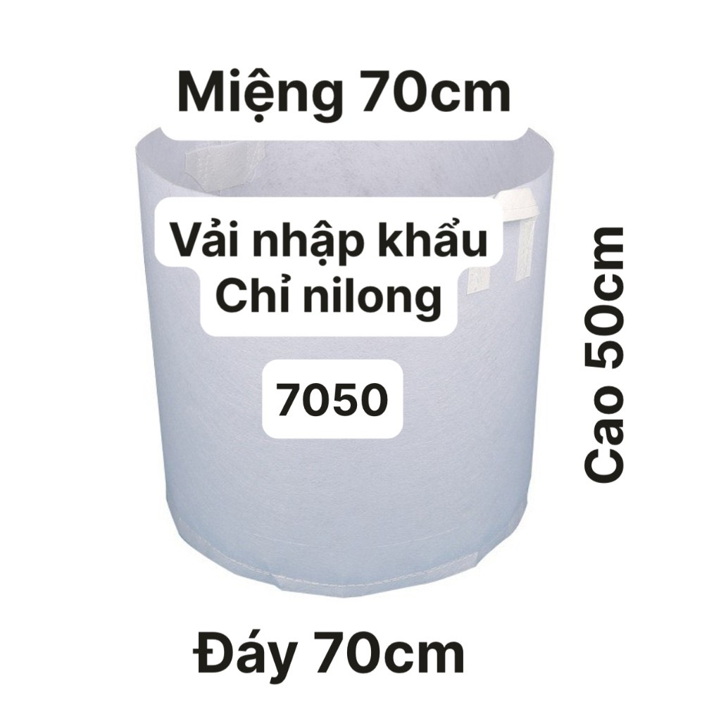 TÚI VẢI TRỒNG CÂY 7050 (LƯỚI CHE NẮNG, BẠT CHỐNG CỎ, BẦU KHAY TÚI ƯƠM,...)