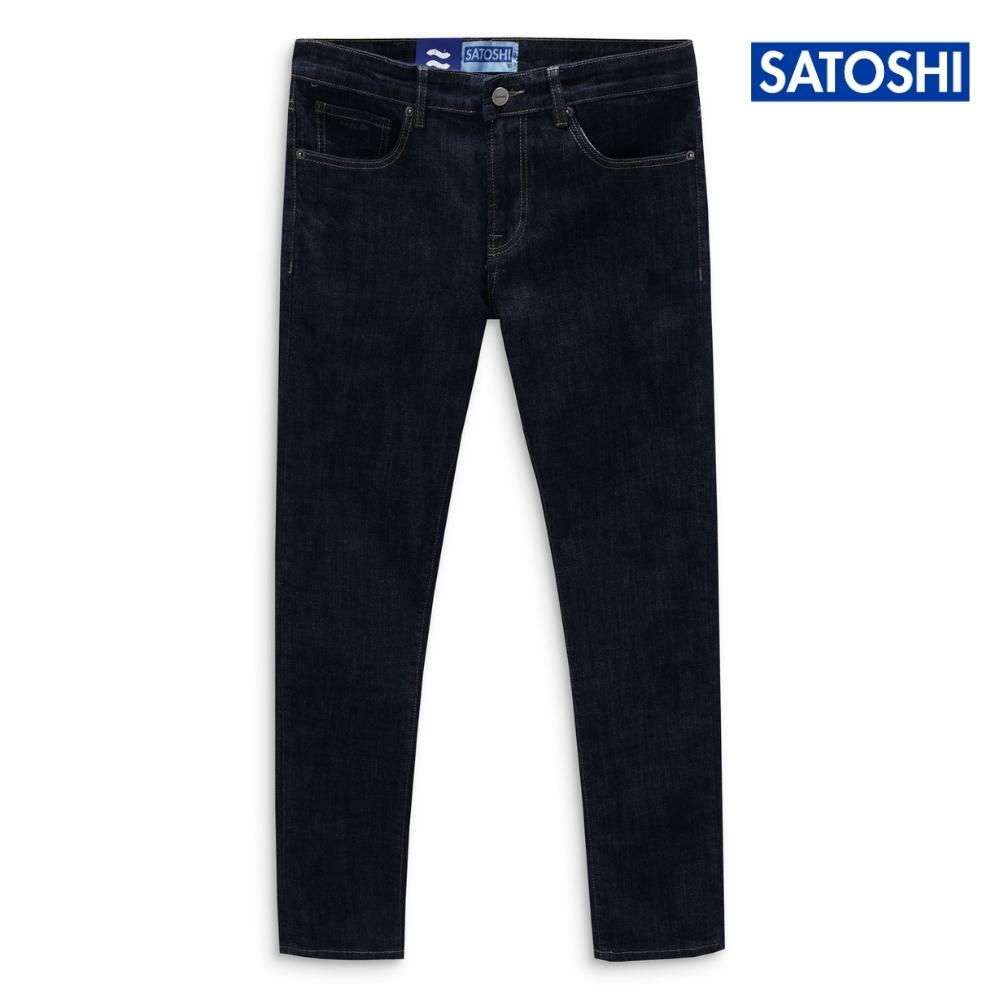 Quần jean nam Satoshi SAQJ73 Straight fit co giãn thoải mái, năng động