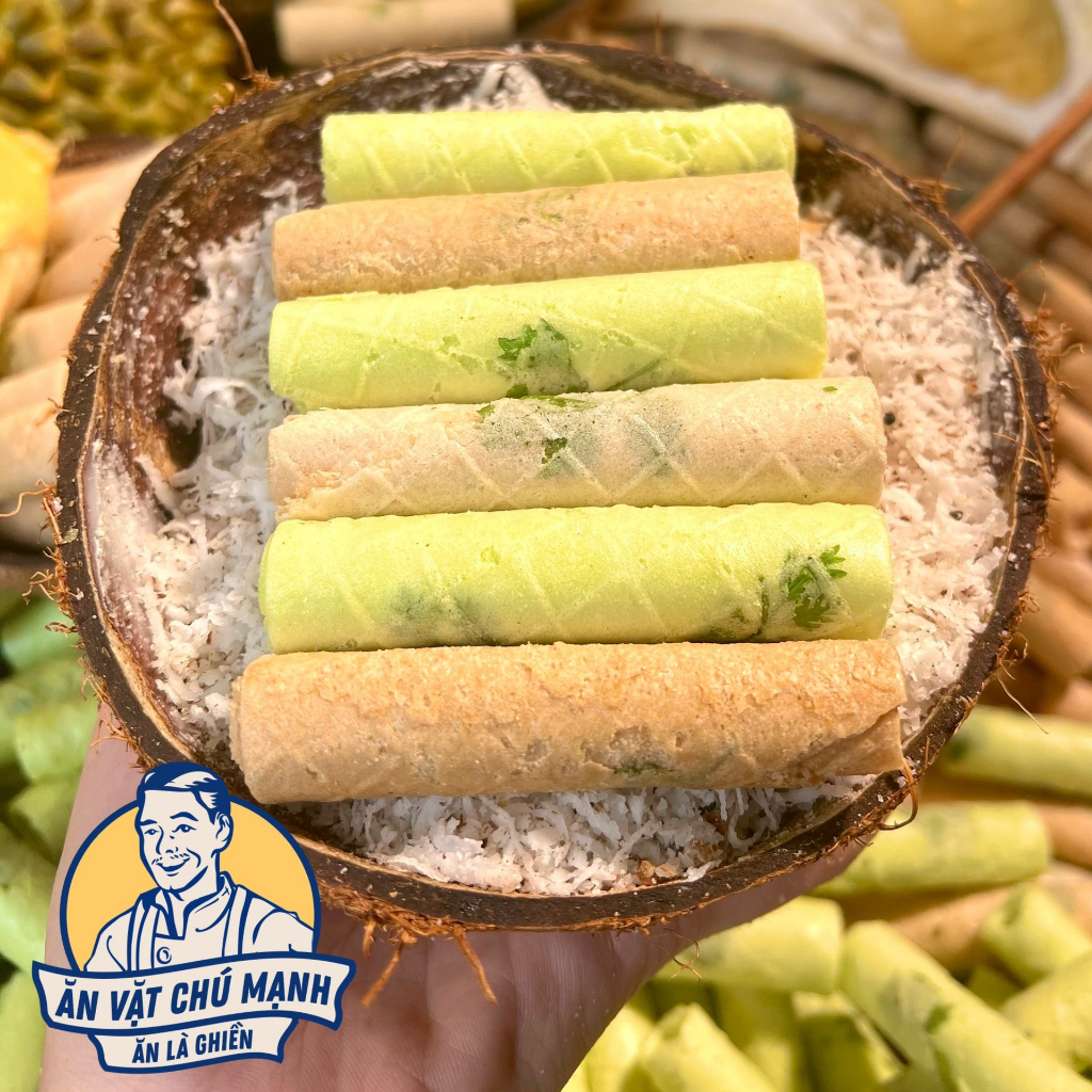 Bánh Ống Kem Bơ Sầu Riêng