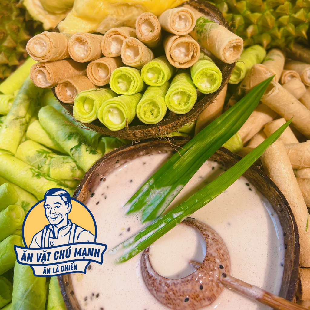 Bánh Ống Kem Bơ Sầu Riêng