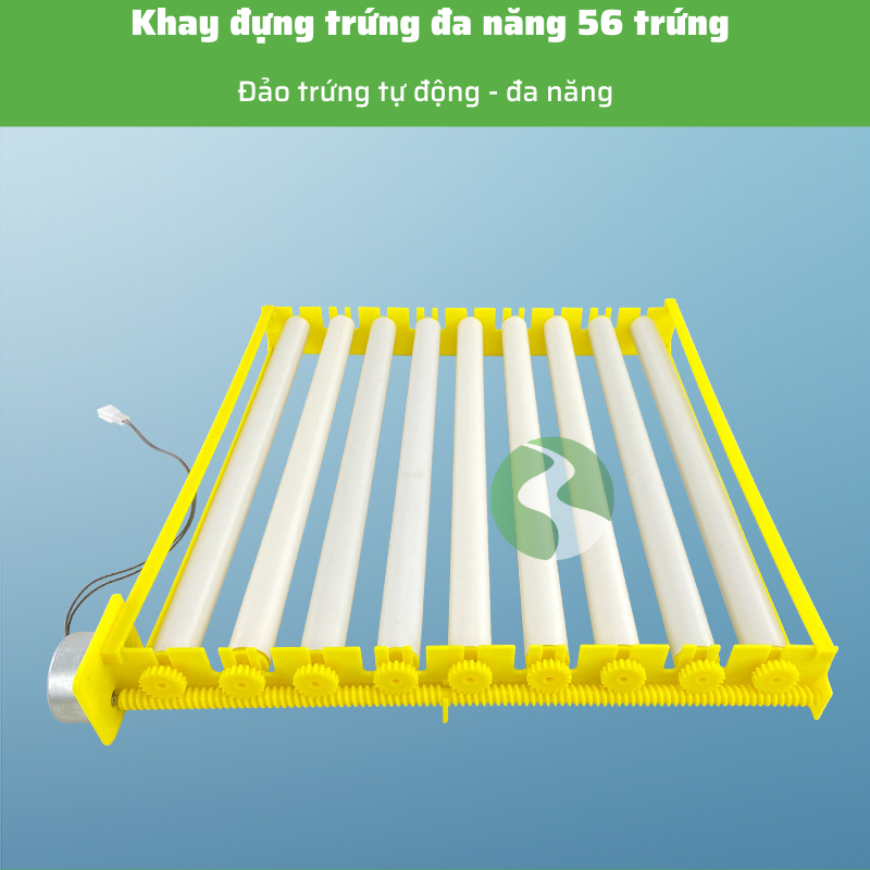 Khay đảo trứng tự động Dương Ninh 56 trứng KD96