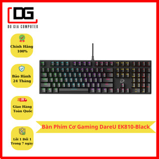 Bàn phím cơ gaming dareu ek810 104key - bảo hành 24 tháng