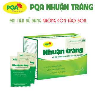 PQA Nhuận tràng đại tiện dễ dàng không lo táo bón dùng cho phụ nữa sau sinh người tiểu đường. hộp 25 gói. dược phẩm PQA