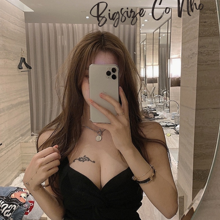 Áo Croptop Cúp Ngực Tôn Dáng Bigsize Cô Nhỏ 2 Dây Big Size Nữ Chất Thun Gân Co Giãn Tôn Vòng 1 Mã G117