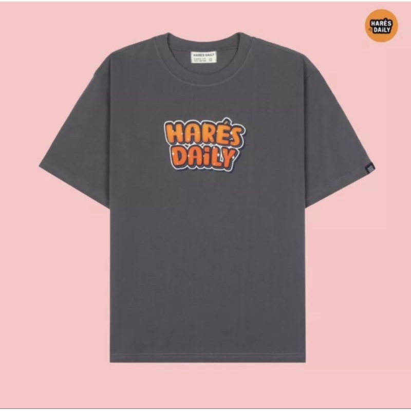 Áo thun logo Hares Daily Basic