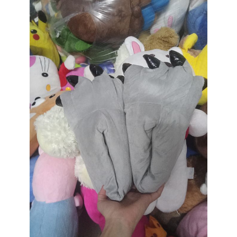 Dép bông hình móng thú,dép đi trong nhà