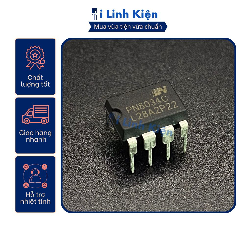 IC nguồn PN8034C PC8024R DIP-7 chính hãng chất lượng cao.