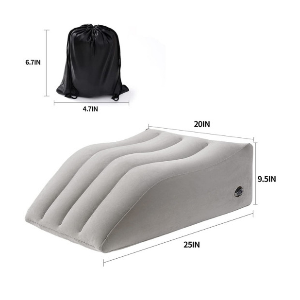 Gối Hơi Kê Gác Chân Khi Nằm Gối ngủ khi Ngồi Pillow LEX ☘️AsiaMart88 ☘️