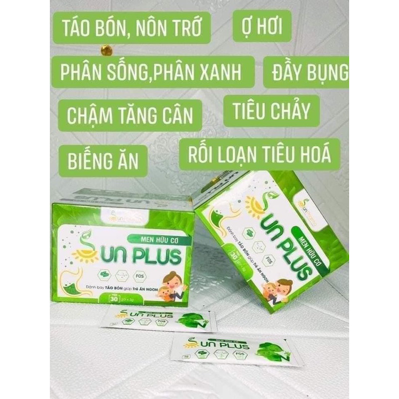 Men hữu cơ Sunplus