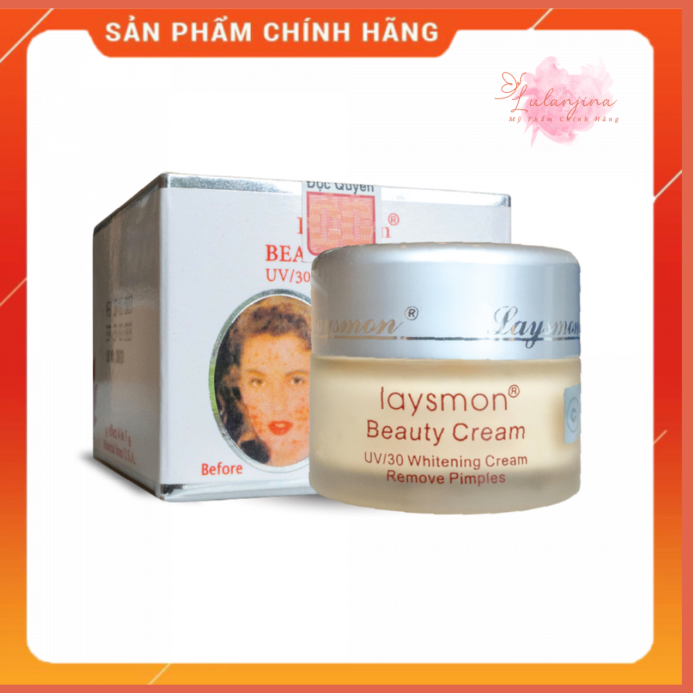 Kem Dưỡng Trắng Da Laysmon Mờ Nám Tàn Nhang Laysmon Beauty Cream 15gr