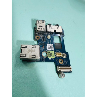 Board cổng usb, jack audio 3.5mm, cổng lan laptop dell latitude e6410 ls-5472p