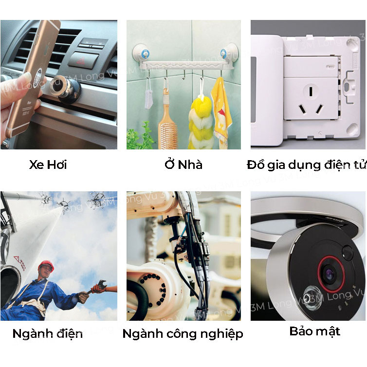 Keo dán cường lực 2 mặt 3M 4229P siêu dính, chống thấm, dán các vật dụng gia đình, nhà tắm - 3M Long Vu