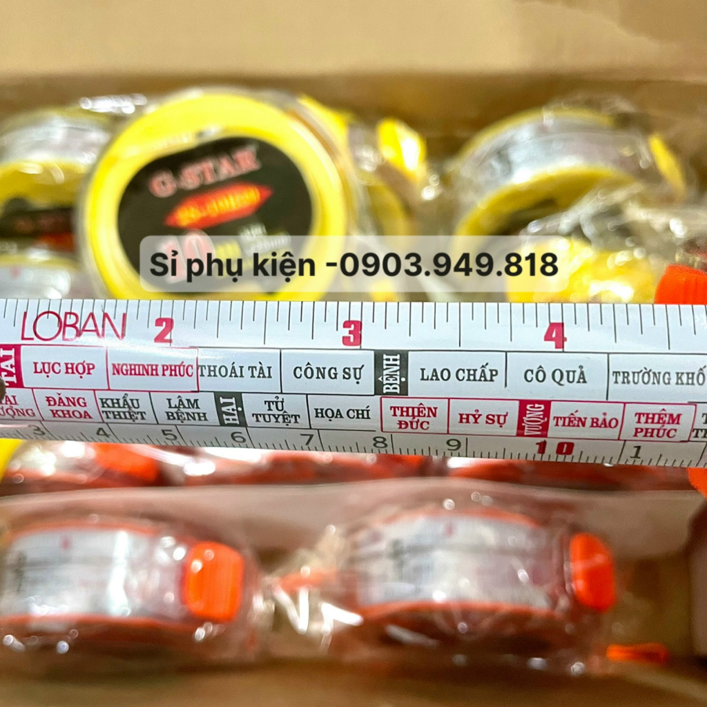 Thước kéo hai mặt vỏ trong 5M, 10M bảng lớn hiệu Gstar