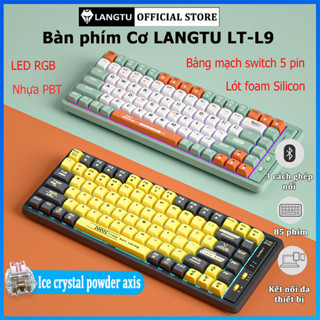 Bàn Phím Bluetooth Cơ Hotswap L9 Langtu Có Đèn Led RGB Không Dây LT09
