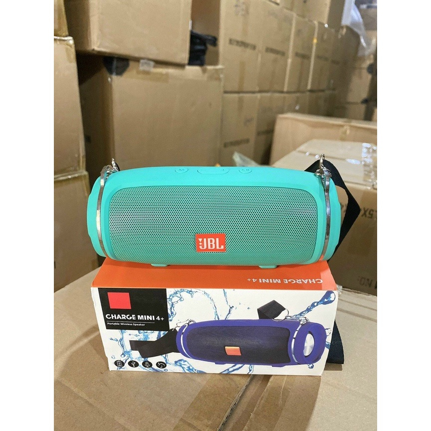 Loa bluetooth không dây charge mini 4+ Loa Nghe nhạc , Hát Karaoke kết nối với máy tính laptop, điện thoại