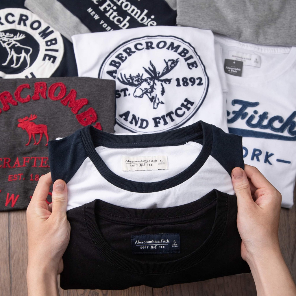 Áo thun Abercrombie - Chất Cotton Bông Mịn, Thoáng Mát- Thời Trang Cá Tính