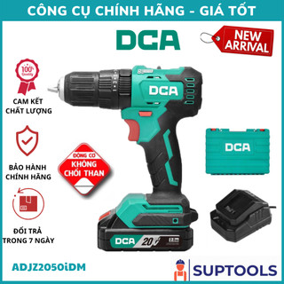 Máy khoan búa không chổi than dùng pin 20v dca adjz2050idm