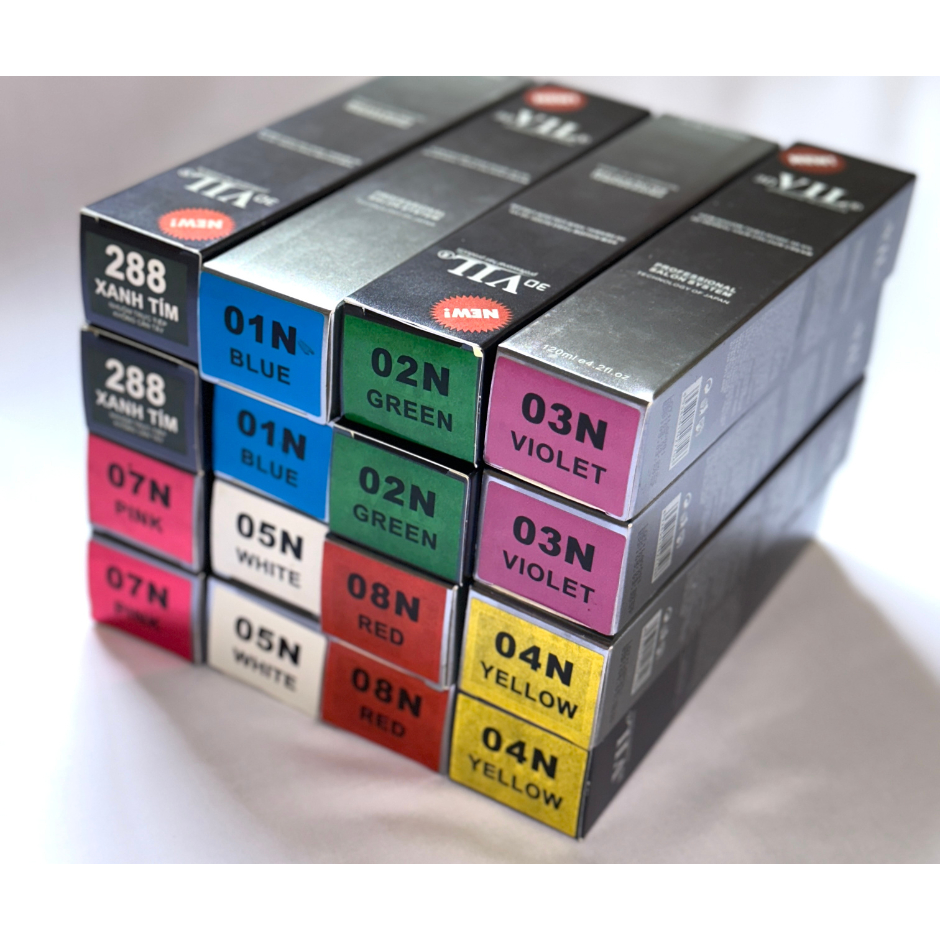 Nhuộm móc lai / Light / 3D VIL - Sỉ LH Z.A.L.O - Hàng chuẩn công ty - Chưa Kèm Oxy