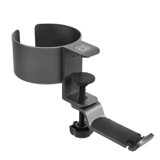 Khay đựng cốc kẹp bàn có móc treo đồ HyperWork CH01