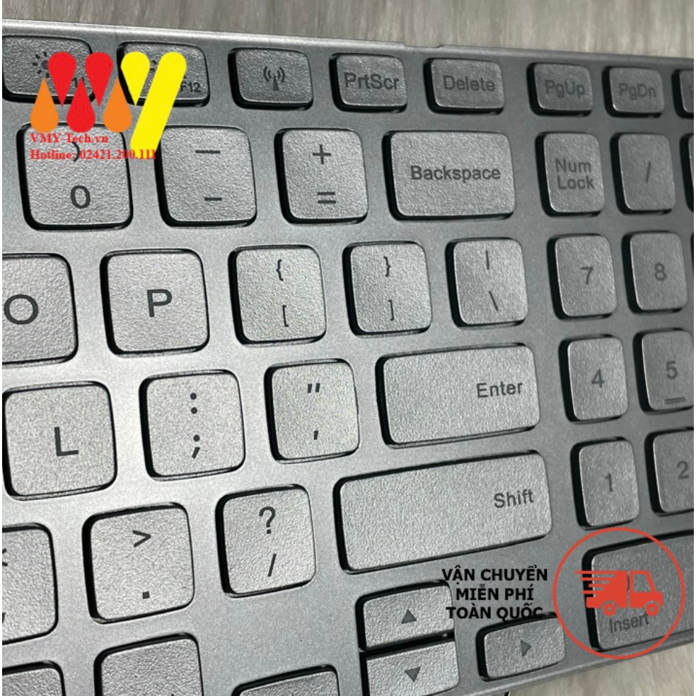 Bàn phím Dell inspiron 7537 - Đèn LED - NEW - BH 6 tháng