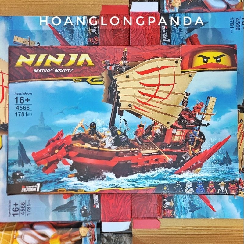 Lắp ráp Lion King 4566 | 71705 Destiny's Bounty | 1781 chi tiết