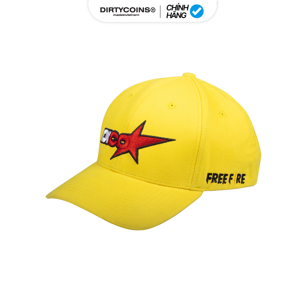 DirtyCoins Nón Star Logo Cap - Yellow