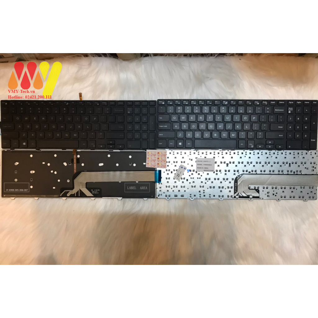 Bàn phím laptop Dell Inspiron 3551 3558 3559 3541 3542 3543 3567 3568 3567 5545 5542 5547 5555 5559 5748 5749 5758 7559