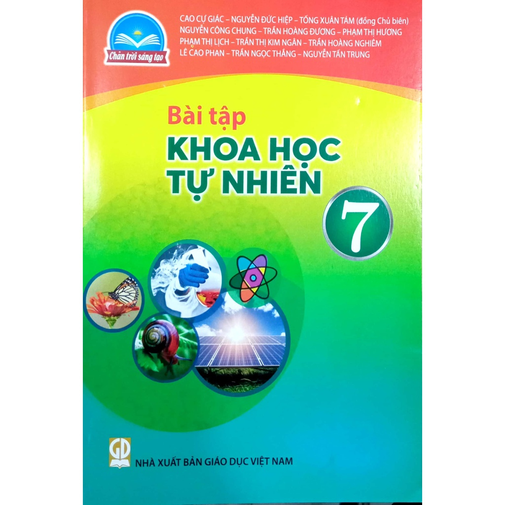 Sách - Bài tập khoa học tự nhiên lớp 7 - Chân trời