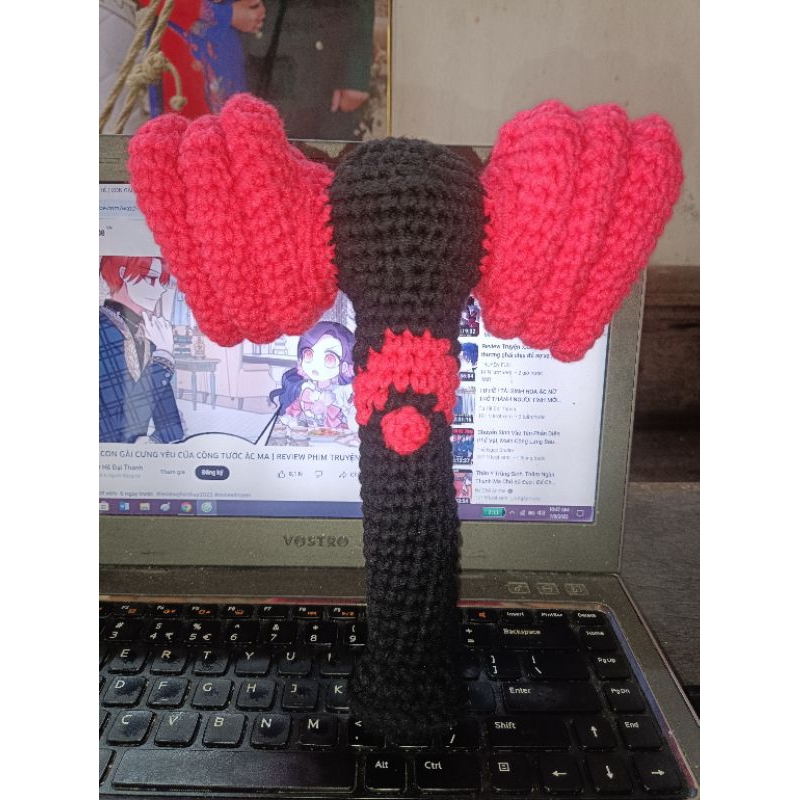 Lightstick Blackpink bằng len