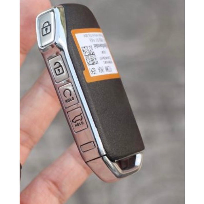 Combo Ốp chìa khóa Đen-Vàng xe ô tô KIA Sorento 2022 KIA K3,K5 2022 Smart Key loại 4 nút khóa cạnh sườn