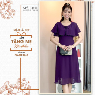Đầm Nữ [ Linh Linh ] (HT LT634) Cao Cấp Vải Voan Chiffon Dáng Dài Sang Trọng Quý Phái Cực Xinh (ảnh thật shop tự chụp)