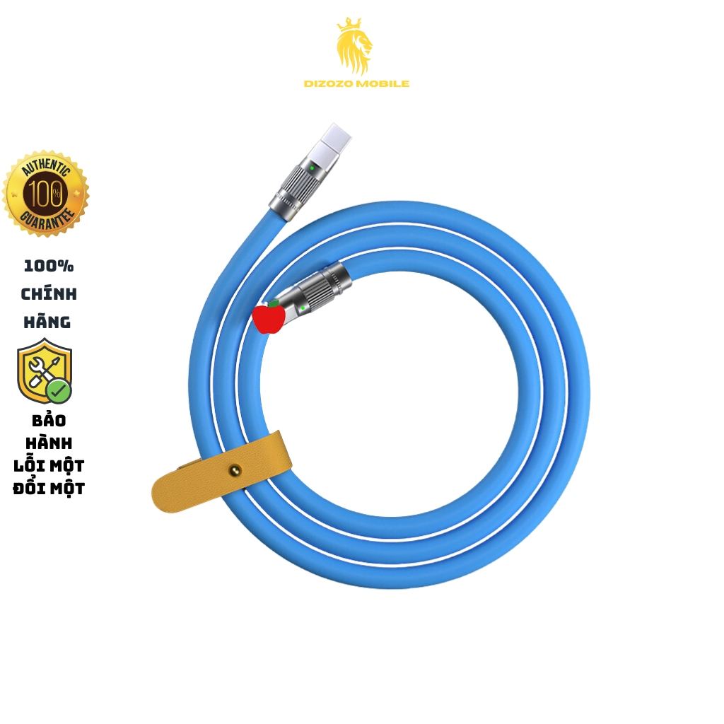Cáp sạc nhanh,dây sạc nhanh,Dizozomobile PD 120w cao cấp